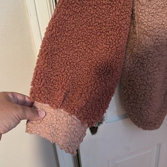 Blu Pepper NWT Women's Sherpa Jacket Size Medium - Picture 5 of 11